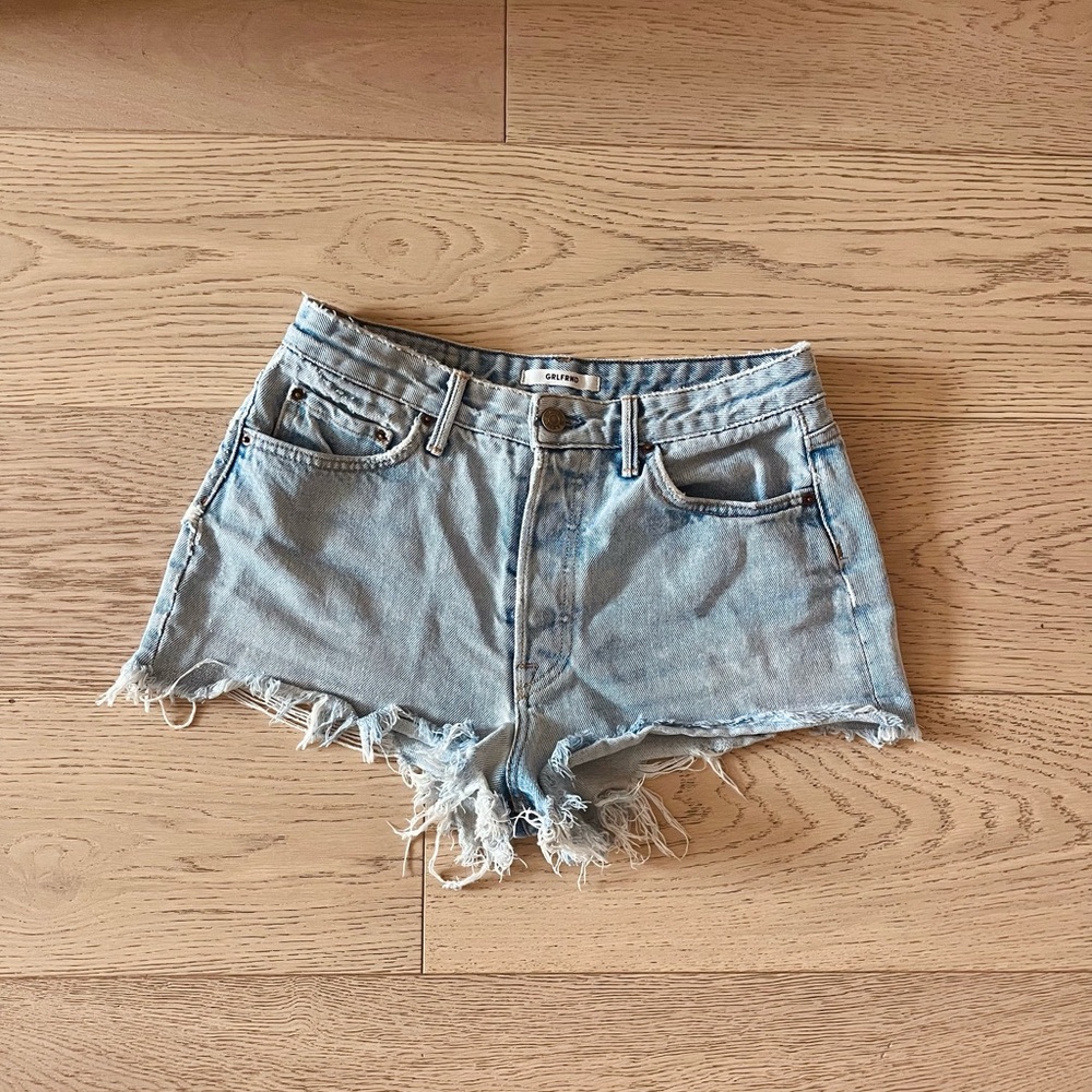 GRLFRND Denim “Cindy” cutoff Shorts